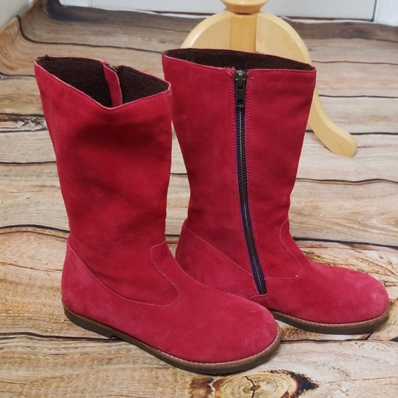 boden red boots